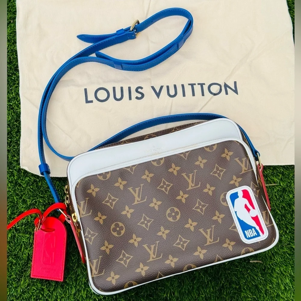 Louis Vuitton x NBA LV Bag Brown Nil Messenger Monogram Limited Edition!!